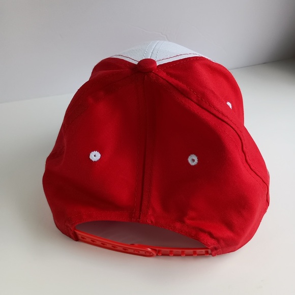 WASHINGTON CAPITALS RED SNAPBACK UNISEX ADULT CAP HAT - Picture 3 of 3